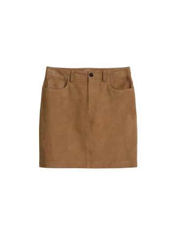 Marc O'Polo Lederminirock regular in Earthy Taupe