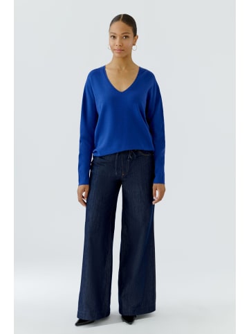 Oui Pullover FREYJA in royal blue