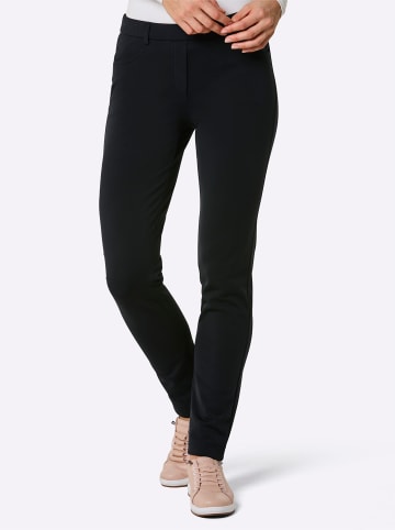 creation L Thermo-Schlupfhose in schwarz