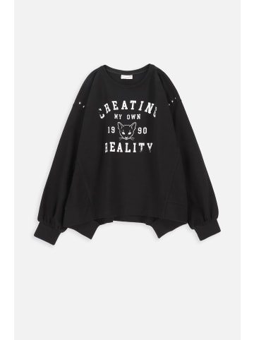 Coccodrillo Sweatshirt in schwarz