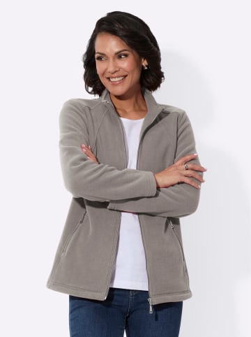 WITT WEIDEN Fleecejacke in taupe