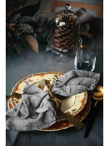 Seltmann Weiden 6er Set Suppenteller Marieluise Weihnachtsnostalgie in ø 23 cm in creme