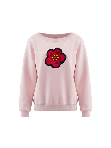 myMo Women Sweatshirt in Light Rose