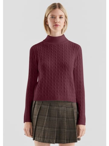 QS Strickpullover  in  3900_bordeaux