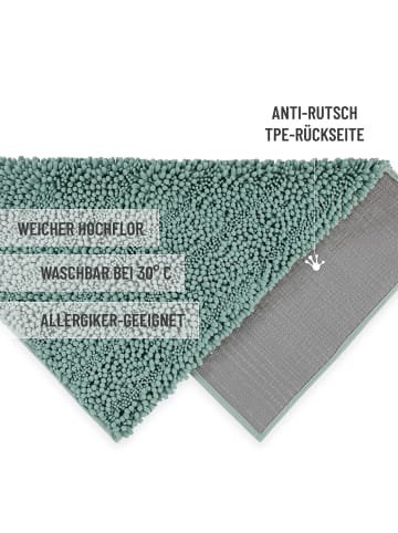 Wecon Home Badteppich Benno in mint grün
