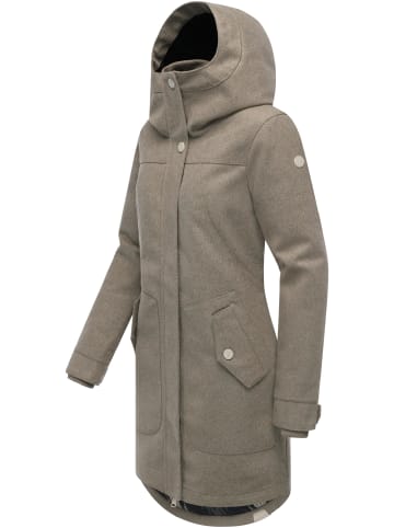 ragwear Wintermantel Jannisa Coat in Stone Brown25