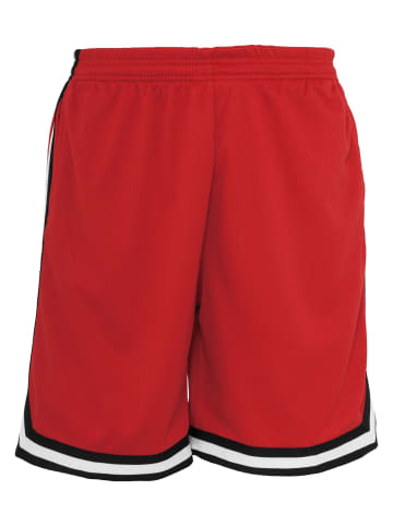 Urban Classics Mesh-Shorts in rot