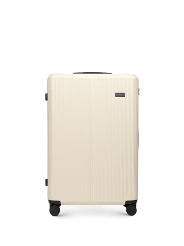 Wittchen LARGE SUITCASE WITH COMBINATION LOCK in Cream