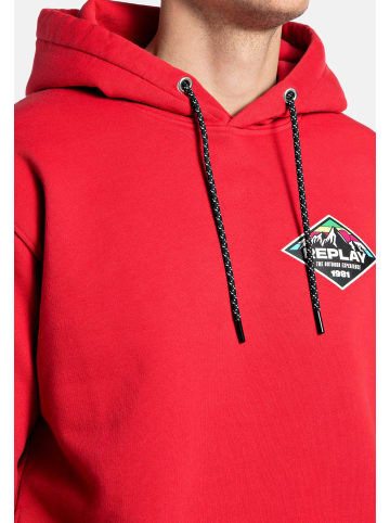 Replay Sweatshirt in rot