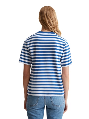 Marc O'Polo DENIM Streifen-T-Shirt regular in Medium Blue