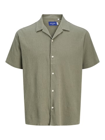 Jack & Jones Hawaii-Hemd in Mulled Basil