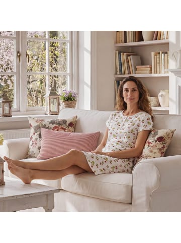 REDBEST Single-Jersey Nachthemd in weiß