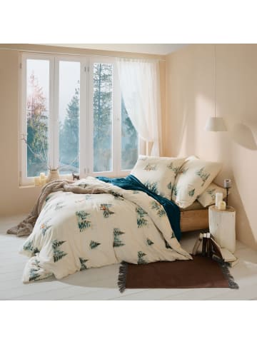 REDBEST Flanell Bettwäsche in weiß