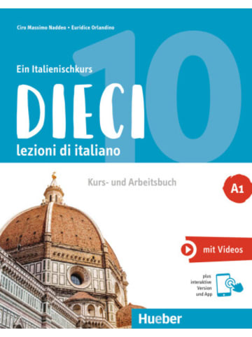 Hueber Buch - Dieci A1, m. 1 Buch, m. 1 Beilage