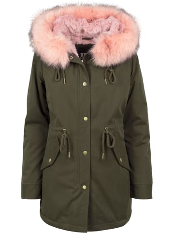 Urban Classics Parka in dark olive