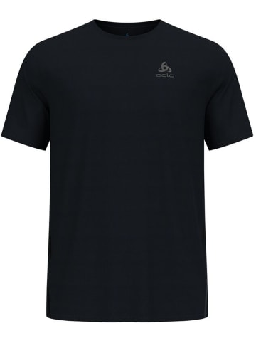 Odlo Sportshirt "T-shirt crew neck Shortslevee ZEROWEIGHT CHILL-TEC" in Schwarz
