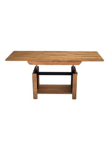 Feldmann-Wohnen Couchtisch Nagold Eiche geölt 110-150 / 62 / 54-71cm