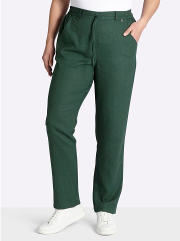 sheego Schlupfhose in moos