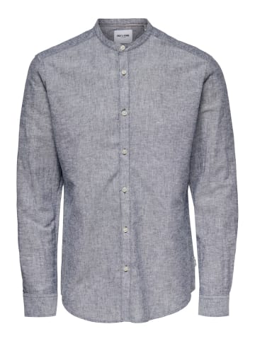 Only&Sons Hemd ONSCAIDEN SOLID in Blau