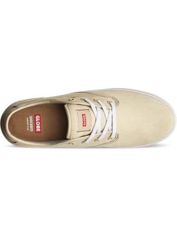 Globe Skaterschuhe Motley Khaki Canvas White