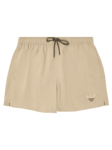 Emporio Armani Boxer Beachwear in Beige