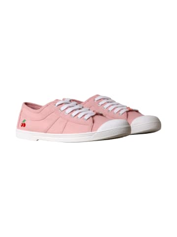 Le Temps des Cerises Schnür-Tennisschuhe Basic 02 Zartes Rosa
