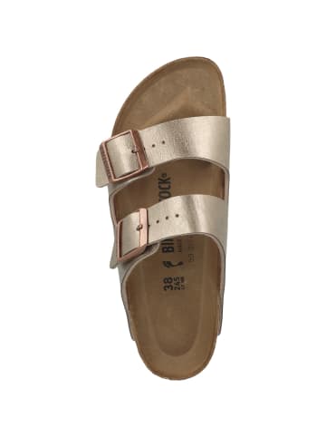 Birkenstock Sandale Arizona Birko-Flor Graceful schmal in hellbraun