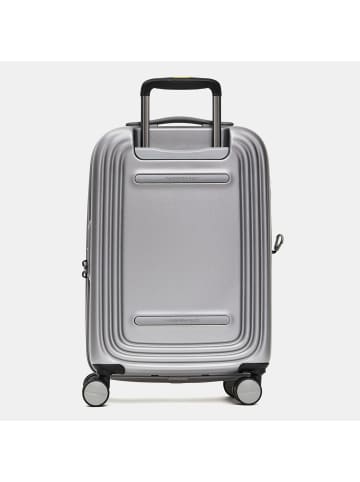 Mandarina Duck Logoduck 4-Rollen Kabinentrolley 55 cm silver