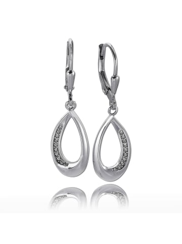 BALIA Silber 925 Damen Ohrhänger Träne Ohrring ca. 3,5cm
