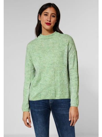 Street One Pullover in clary mint melange