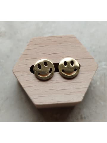 Bungsa Ohrstecker in Schwarz