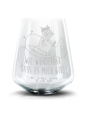 Mr. & Mrs. Panda Dekoglas Stinktier Ball ohne Spruch in Transparent