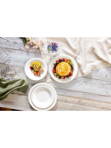 like. by Villeroy & Boch 12er Set Teller-Set Essential in weiß
