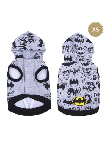 Batman Batman Hundesweatshirt XS warm Baumwolle Hunde Sweater in Grau