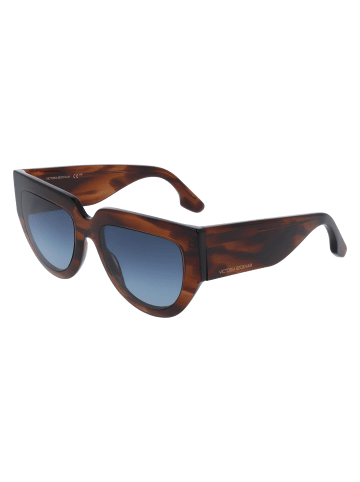 Damen Sonnenbrillen Oval Braun