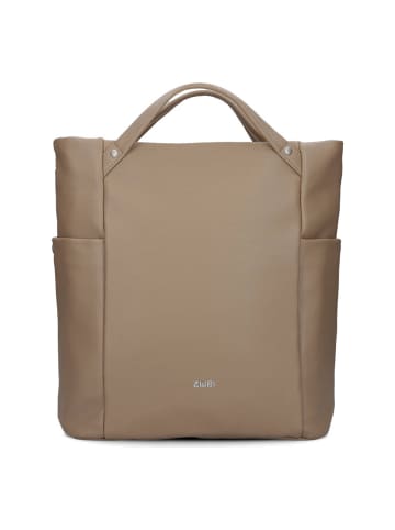 Zwei Pia Shopper Tasche 36 cm in hazel