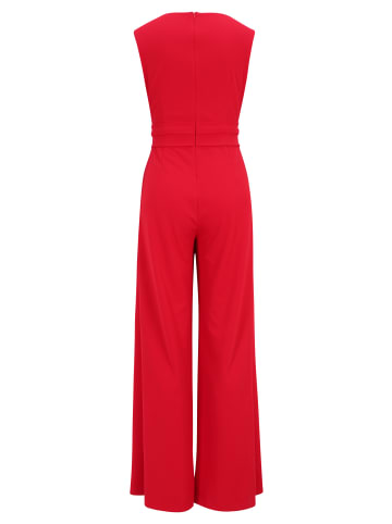 Vera Mont Jumpsuit mit weitem Bein in Red Rose