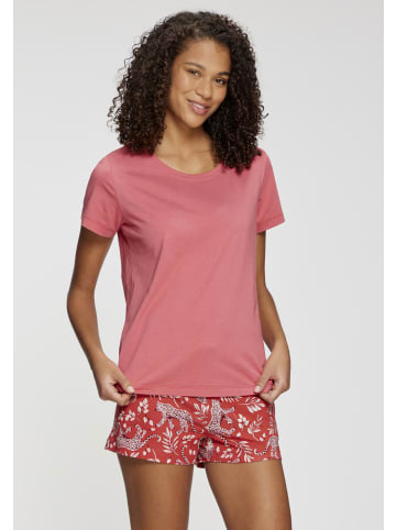 VIVANCE DREAMS Pyjamaoberteil in rot