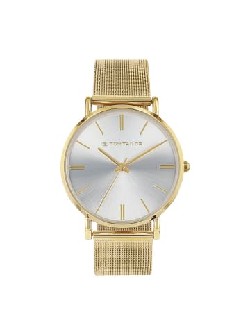 Tom Tailor Quarzuhr Alloy/Edelstahl, IP silber in Gold
