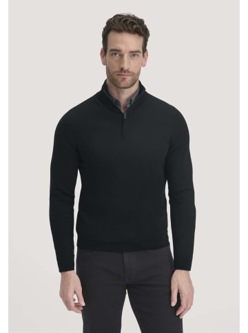 Hessnatur Hessnatur Strick Troyer Regular aus reiner Bio-Merinowolle in schwarz
