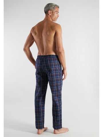Bugatti Pyjamahose Web Florenz in blau-dunkel-Karo