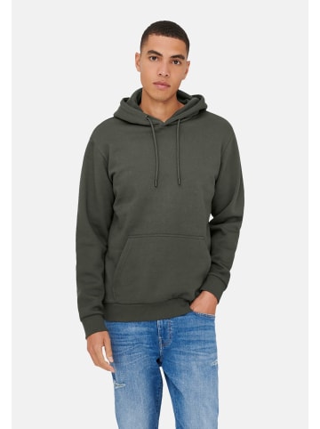 Only&Sons Hoodie 'Ceres' in oliv