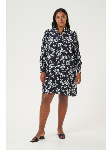 KAFFE curve Kleid KCalicia in Marine Flower