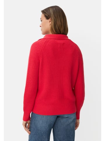Camel Active Stricktroyer mit Reißverschluss in Rot