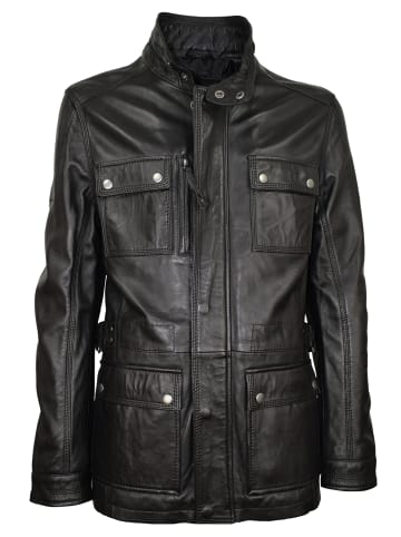 CBL Lederjacke  in schwarz