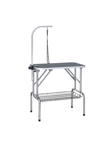 Trekker Trimmtisch für Hunde Komfort in Steel 94x65x15cm