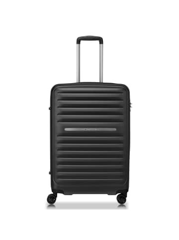 Roncato Ibiza 4 Rollen Trolley M 65 cm in schwarz