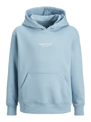 JACK & JONES Junior Sweatshirt JORVESTERBRO SWEAT HOOD MINI in mountain spring