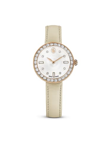 Swarovski Analoguhr für Damen in beige