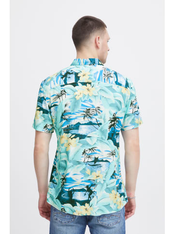 BLEND Kurzarmhemd BHShirt in Orange